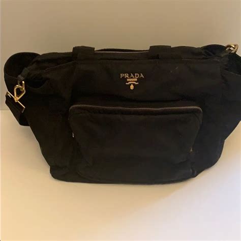 poshmark prada diaper bag|Bags .